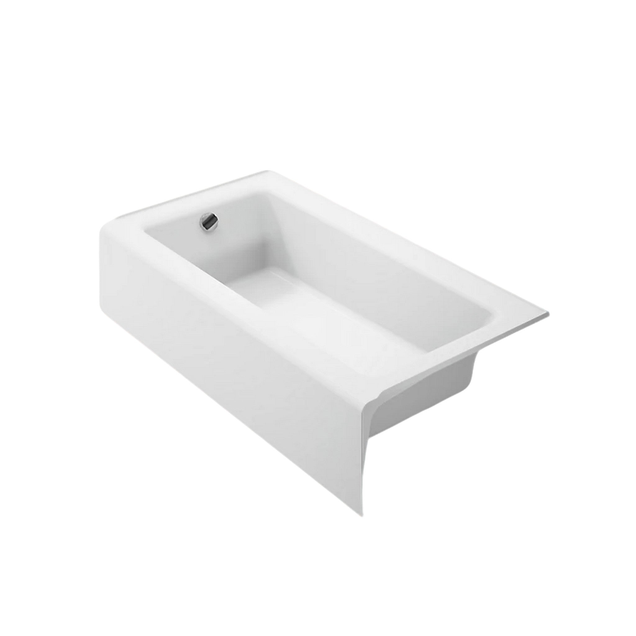 BELLWETHER RECTANGLE 60 X 32 INCHES ALCOVE BATHTUB WITH INTEGRAL APRON AND FLANGE - robinsonco.ca