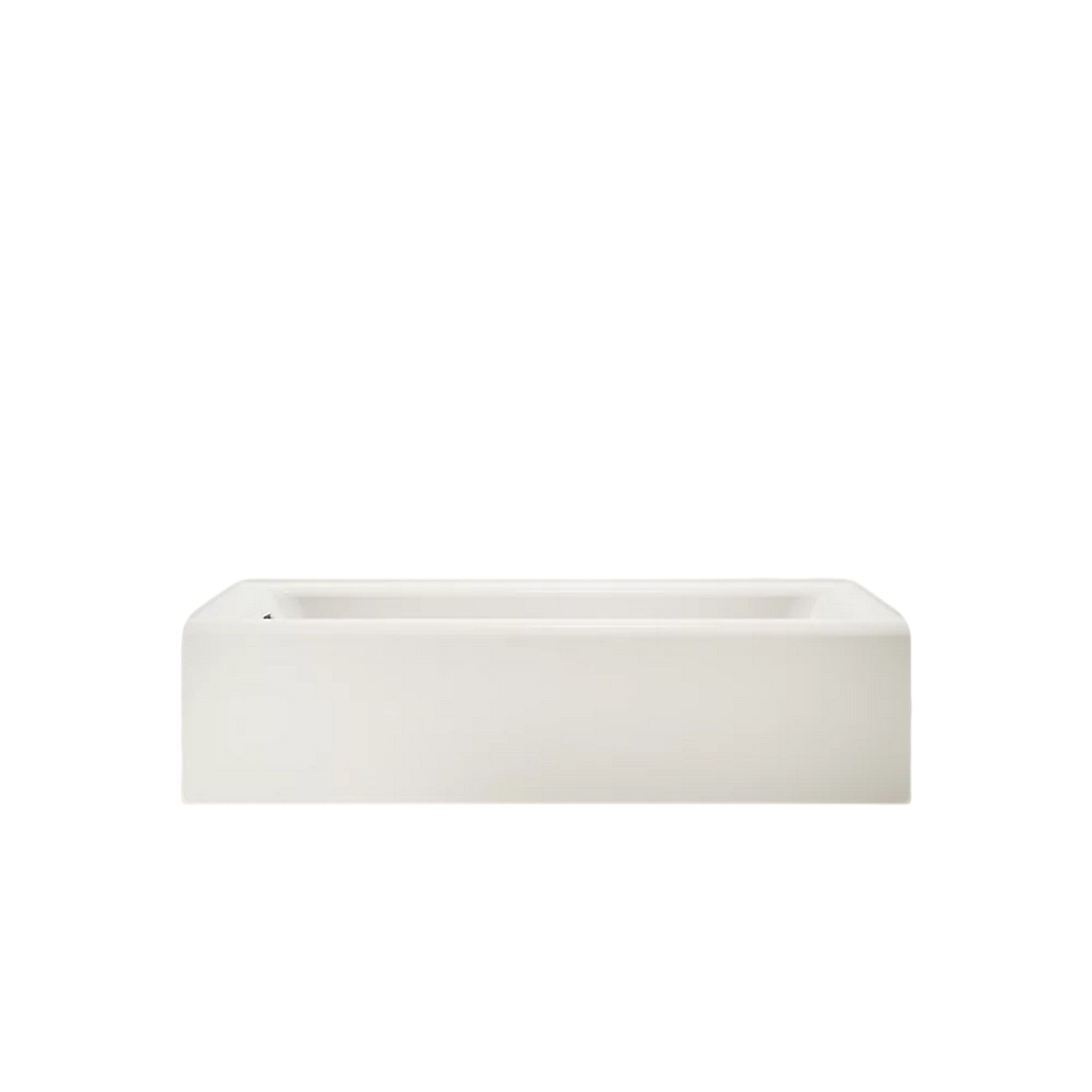 BELLWETHER RECTANGLE 60 X 32 INCHES ALCOVE BATHTUB WITH INTEGRAL APRON AND FLANGE - robinsonco.ca