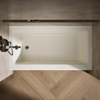 BELLWETHER RECTANGLE 60 X 32 INCHES ALCOVE BATHTUB WITH INTEGRAL APRON AND FLANGE - robinsonco.ca