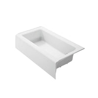 BELLWETHER RECTANGLE 60 X 32 INCHES ALCOVE BATHTUB WITH INTEGRAL APRON AND FLANGE - robinsonco.ca
