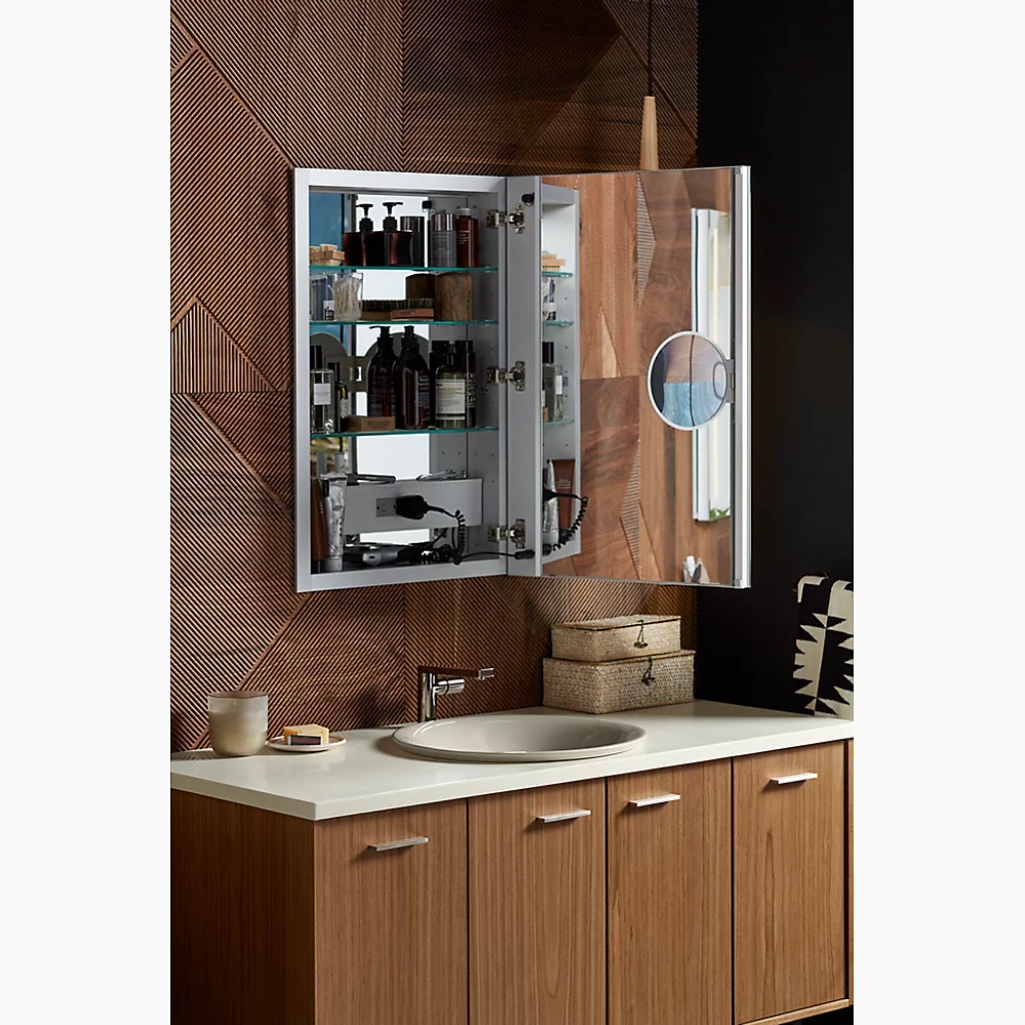 VERDERA 20 X 30 INCHES LIGHTED MEDICINE CABINET - robinsonco.ca