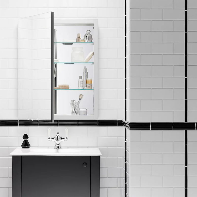 VERDERA 24 X 30 INCHES MEDICINE CABINET WITH MAGNIFYING MIRROR