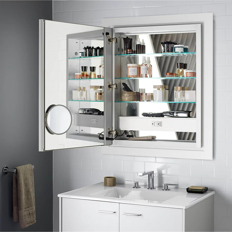 VERDERA 24 X 30 INCHES LIGHTED MEDICINE CABINET - robinsonco.ca