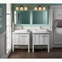 30 X 26 INCHES ALUMINUM TWO-DOOR MEDICINE CABINET WITH MIRRORED DOORS AND BEVELED EDGES - robinsonco.ca