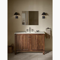 30 X 26 INCHES ALUMINUM TWO-DOOR MEDICINE CABINET WITH MIRRORED DOORS AND BEVELED EDGES - robinsonco.ca