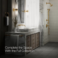 PURIST WALL-MOUNT BATHROOM SINK FAUCET TRIM WITH CROSS HANDLES - robinsonco.ca