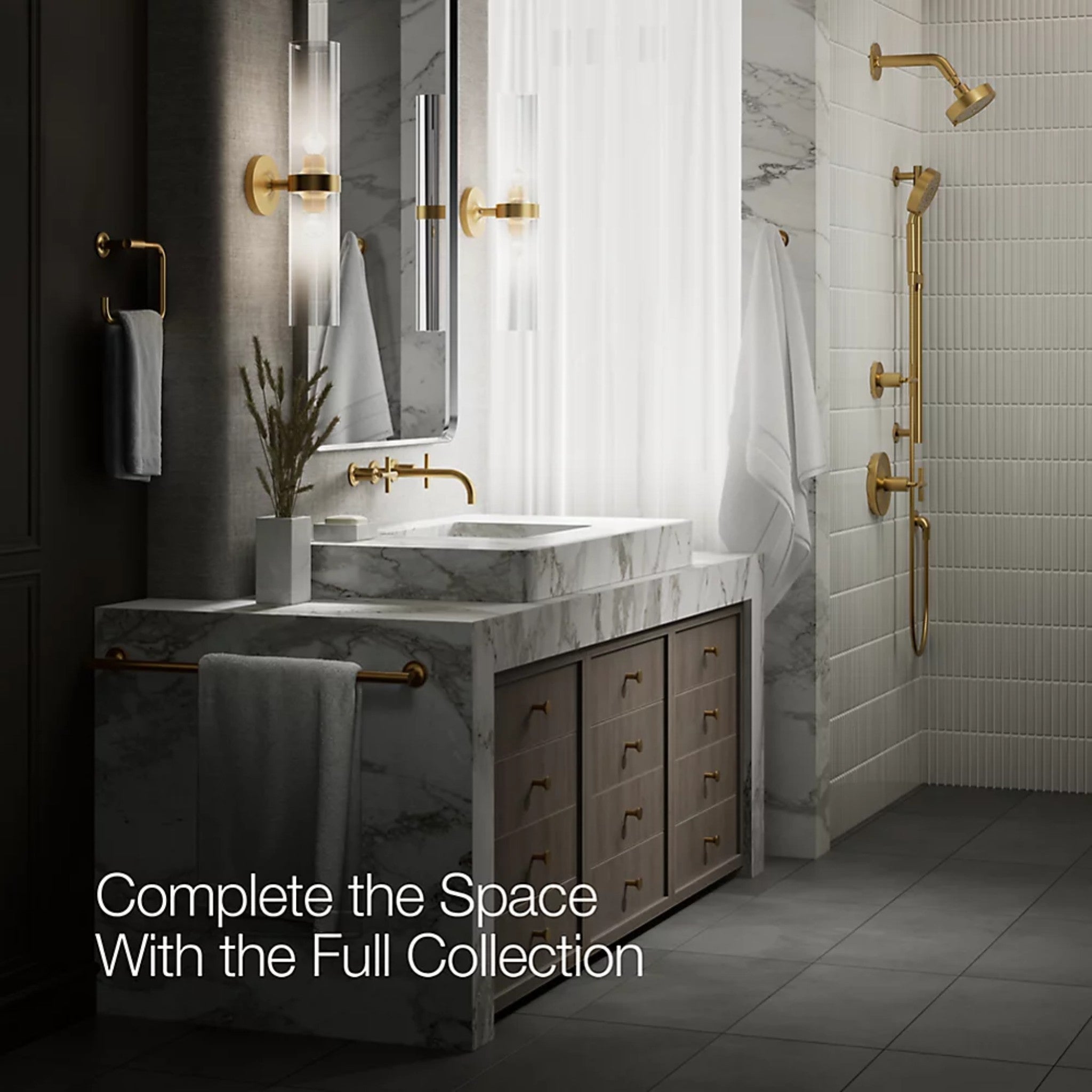 PURIST WALL-MOUNT BATHROOM SINK FAUCET TRIM WITH CROSS HANDLES - robinsonco.ca