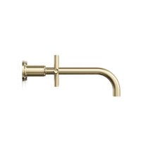 PURIST WALL-MOUNT BATHROOM SINK FAUCET TRIM WITH CROSS HANDLES - robinsonco.ca