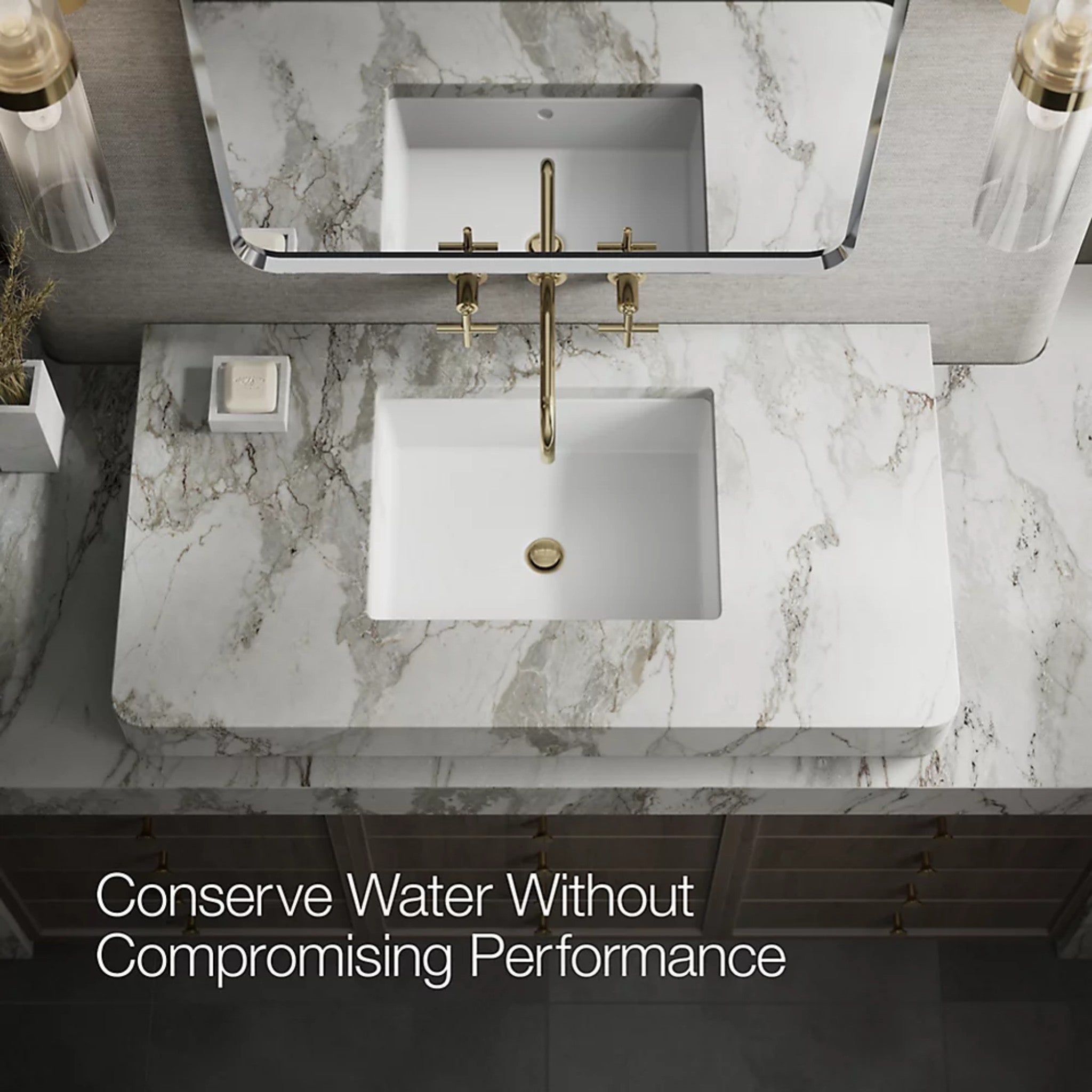 PURIST WALL-MOUNT BATHROOM SINK FAUCET TRIM WITH CROSS HANDLES - robinsonco.ca