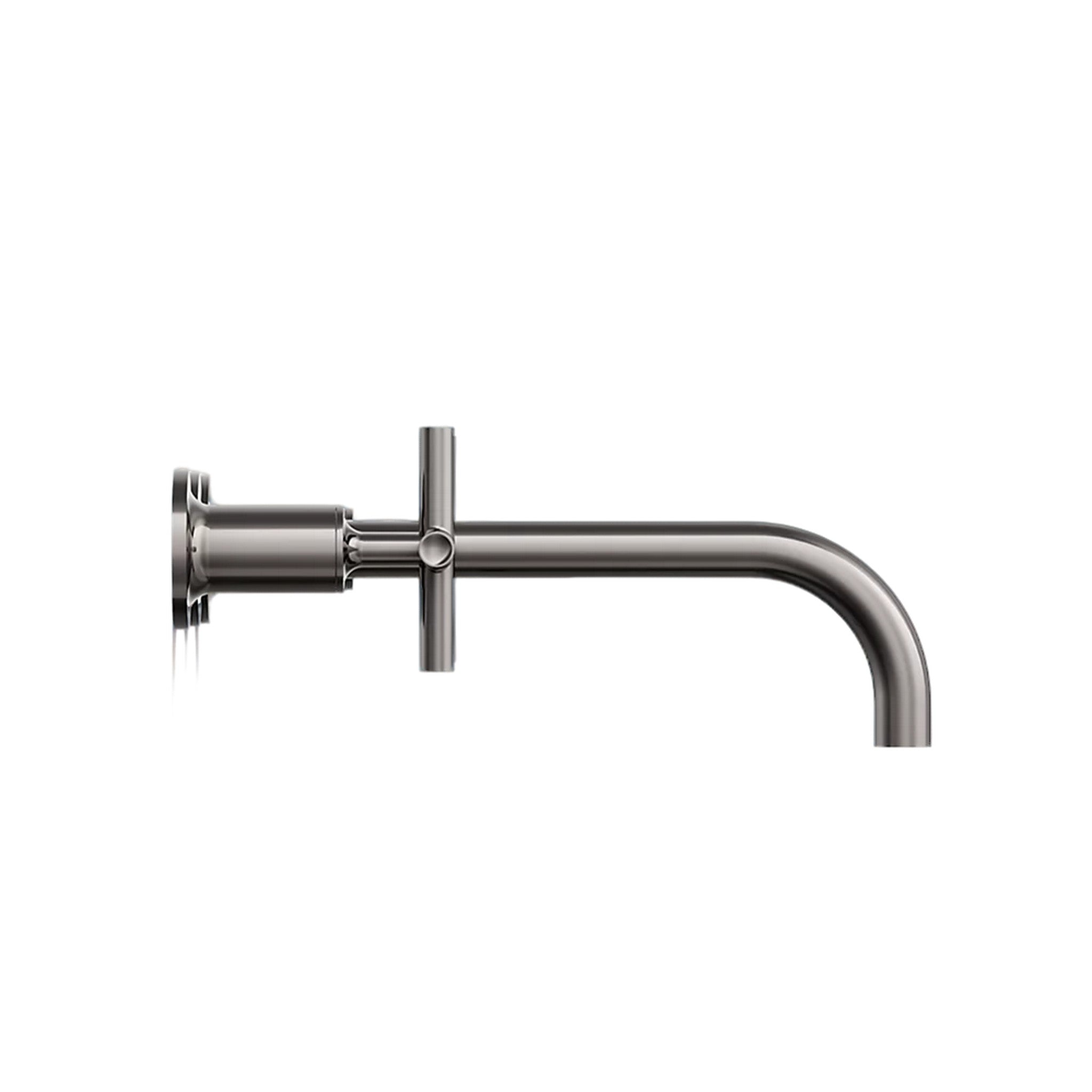 PURIST WALL-MOUNT BATHROOM SINK FAUCET TRIM WITH CROSS HANDLES - robinsonco.ca
