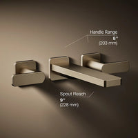 PARALLEL WALL-MOUNT BATH FAUCET TRIM - robinsonco.ca