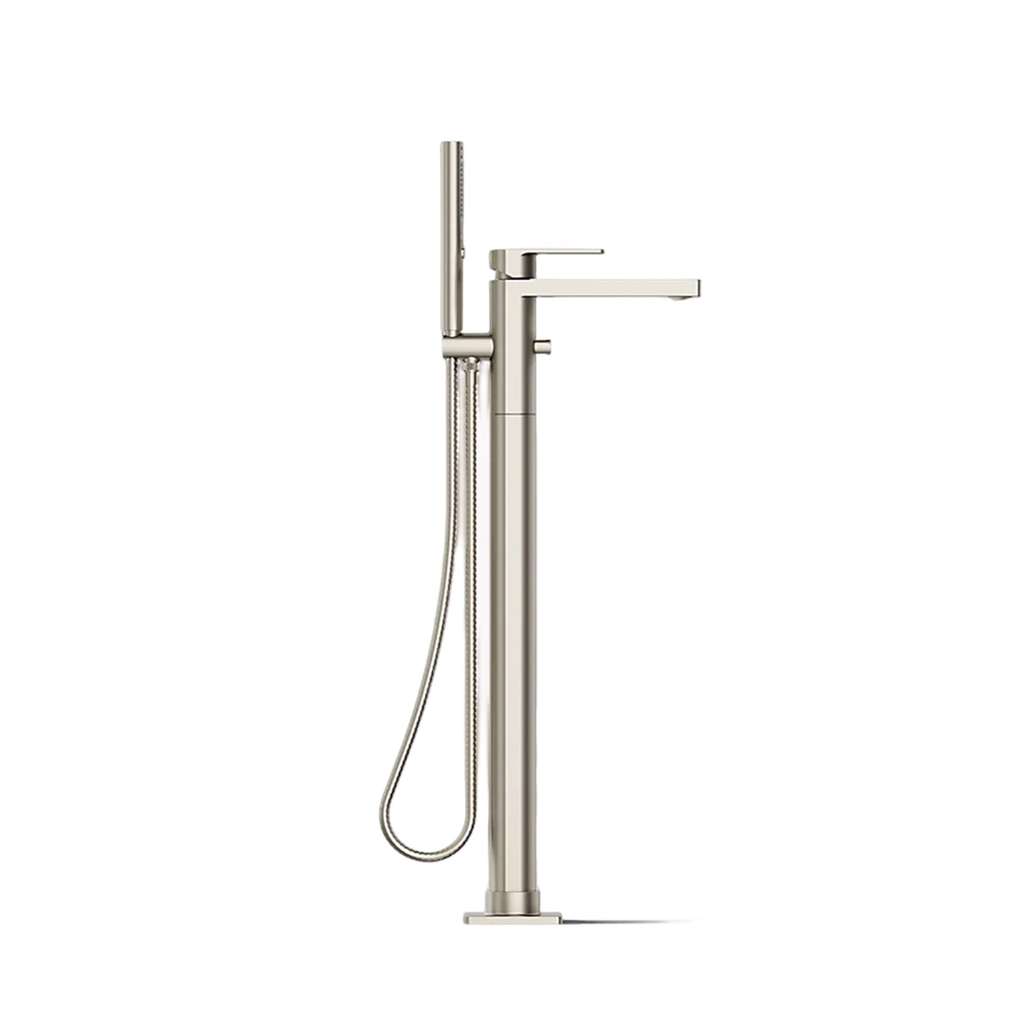 PARALLEL FLOOR MOUNT BATH FILLER TRIM WITH HANDSHOWER - robinsonco.ca