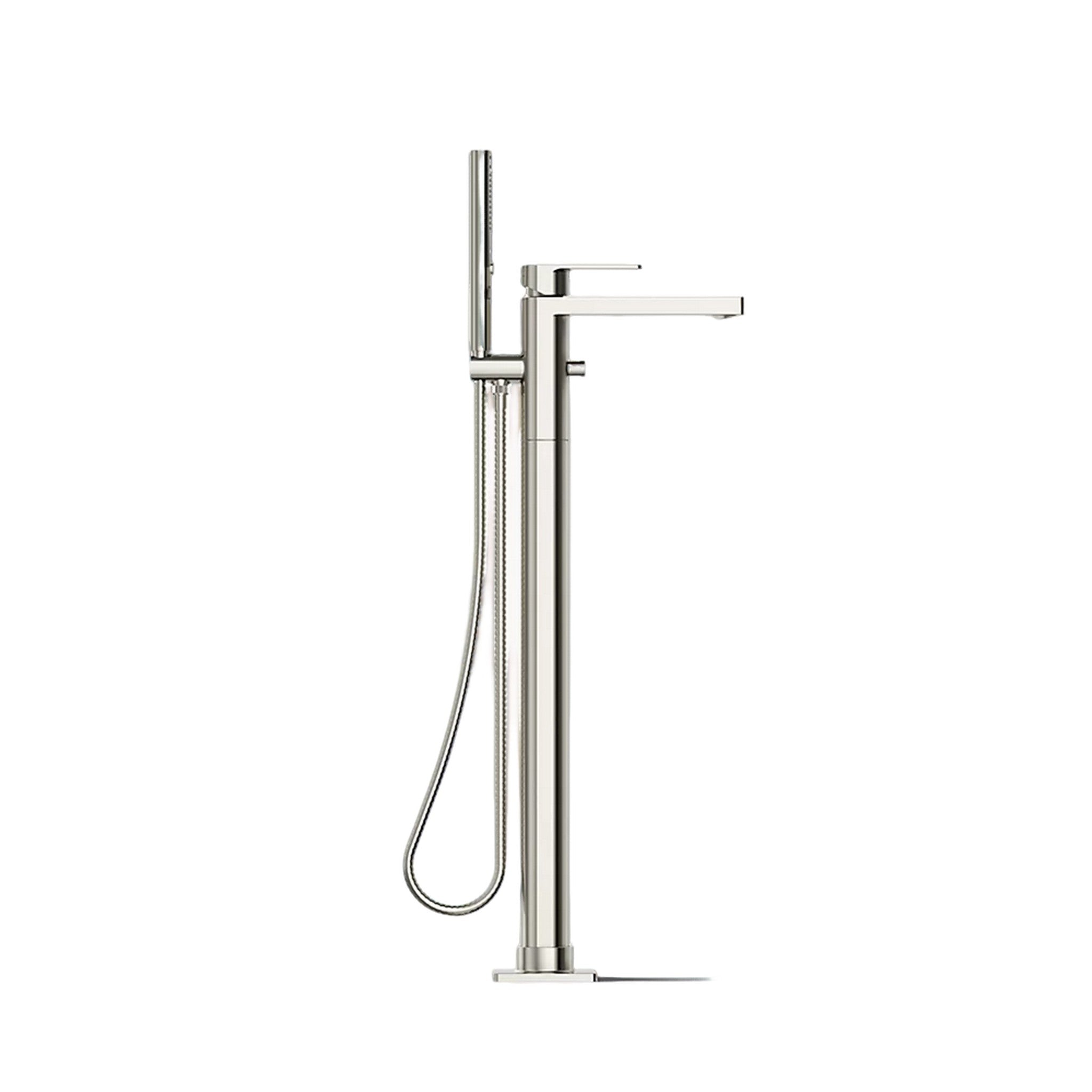 PARALLEL FLOOR MOUNT BATH FILLER TRIM WITH HANDSHOWER - robinsonco.ca