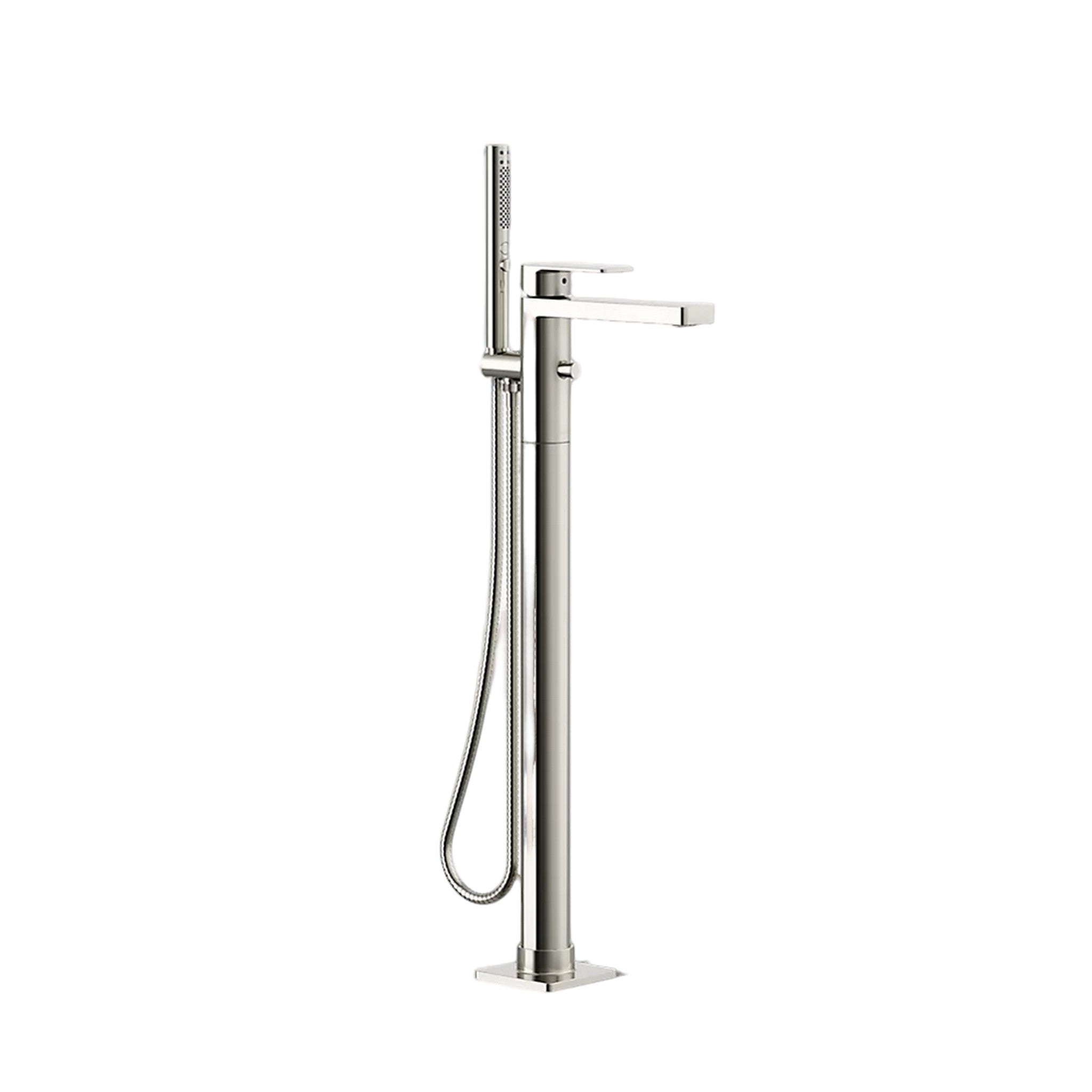PARALLEL FLOOR MOUNT BATH FILLER TRIM WITH HANDSHOWER - robinsonco.ca