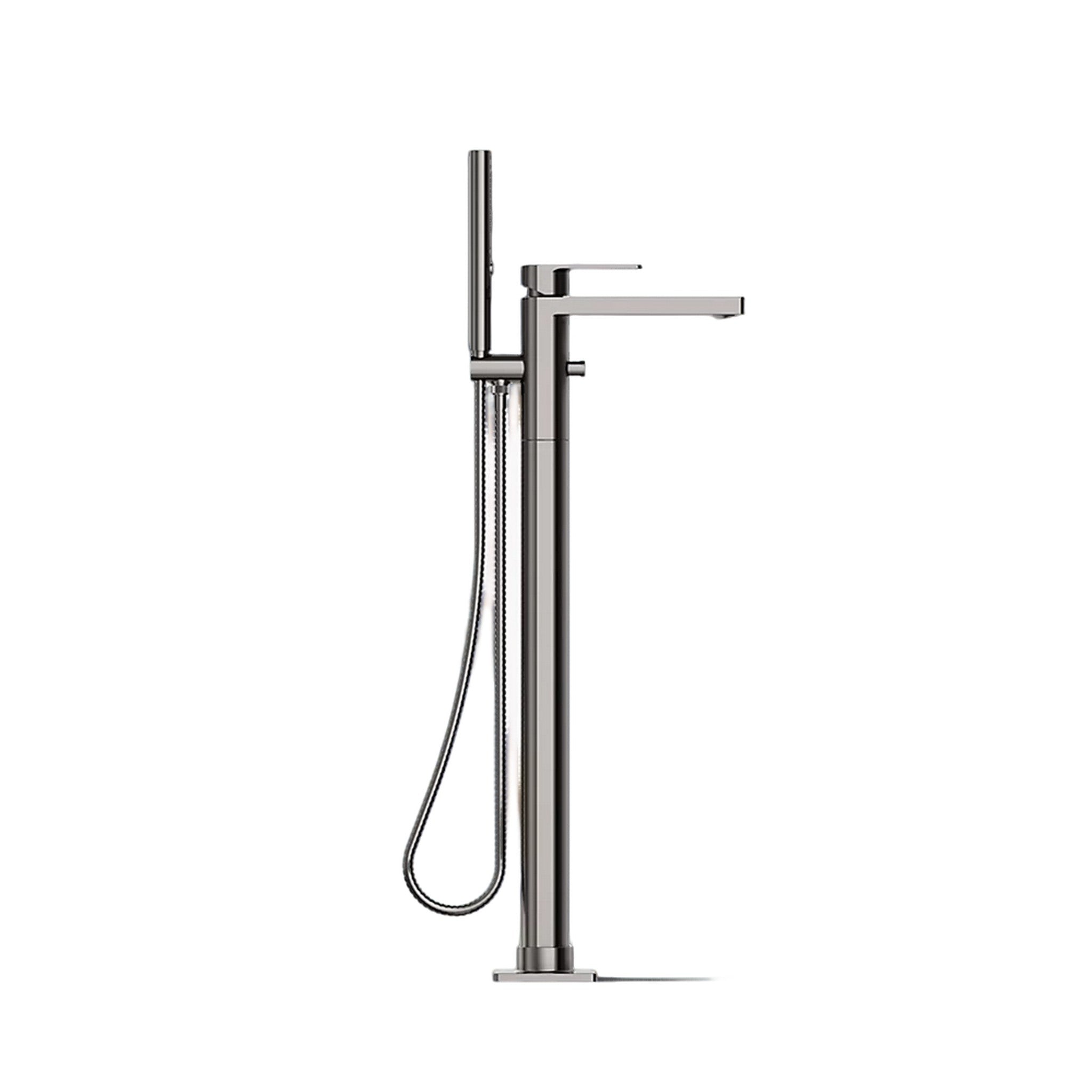PARALLEL FLOOR MOUNT BATH FILLER TRIM WITH HANDSHOWER - robinsonco.ca