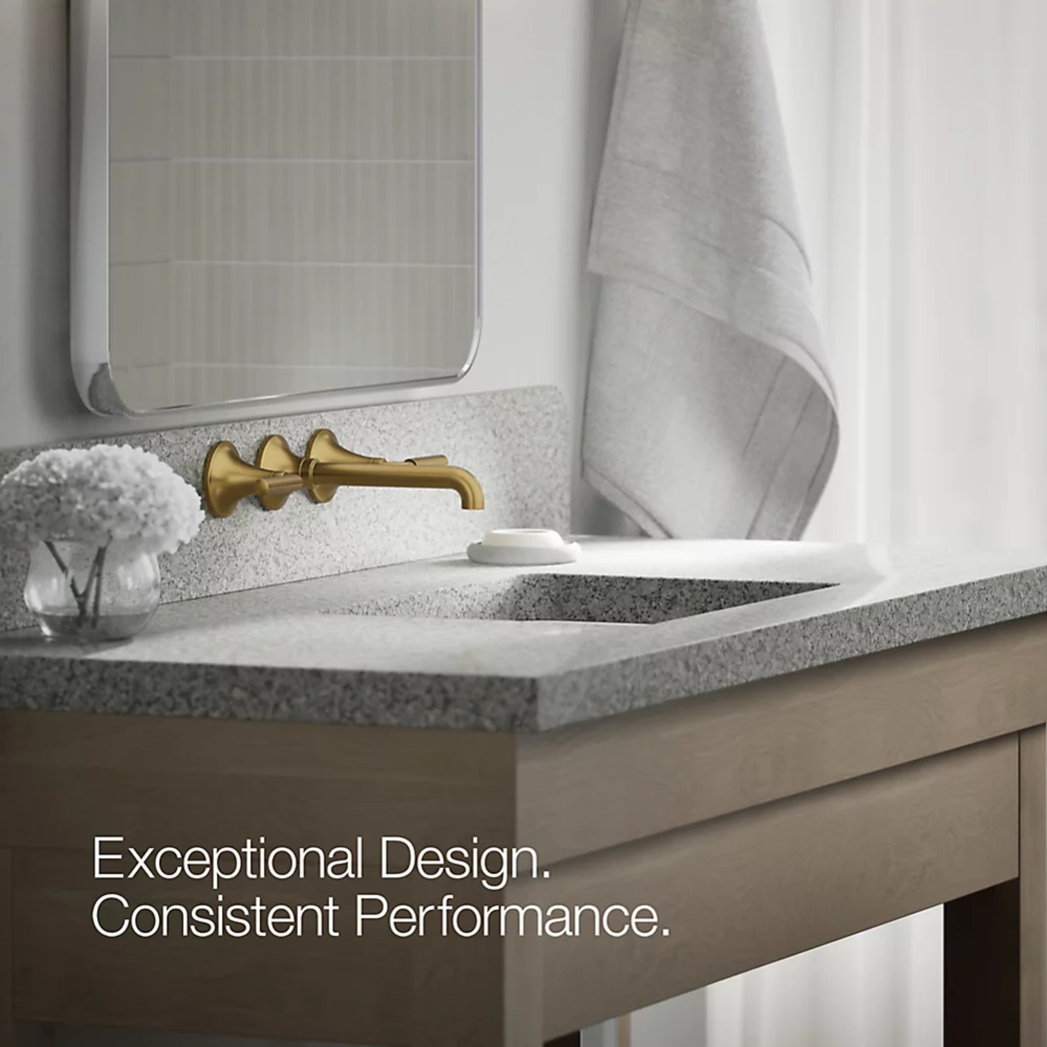 TONE WALL MOUNT BATHROOM SINK FAUCET TRIM - robinsonco.ca