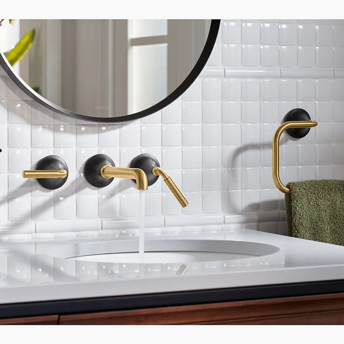TONE WALL MOUNT BATHROOM SINK FAUCET TRIM - robinsonco.ca