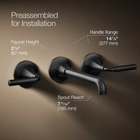 TONE WALL MOUNT BATHROOM SINK FAUCET TRIM - robinsonco.ca