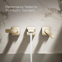 PARALLEL WALL-MOUNT BATHROOM SINK FAUCET TRIM - robinsonco.ca