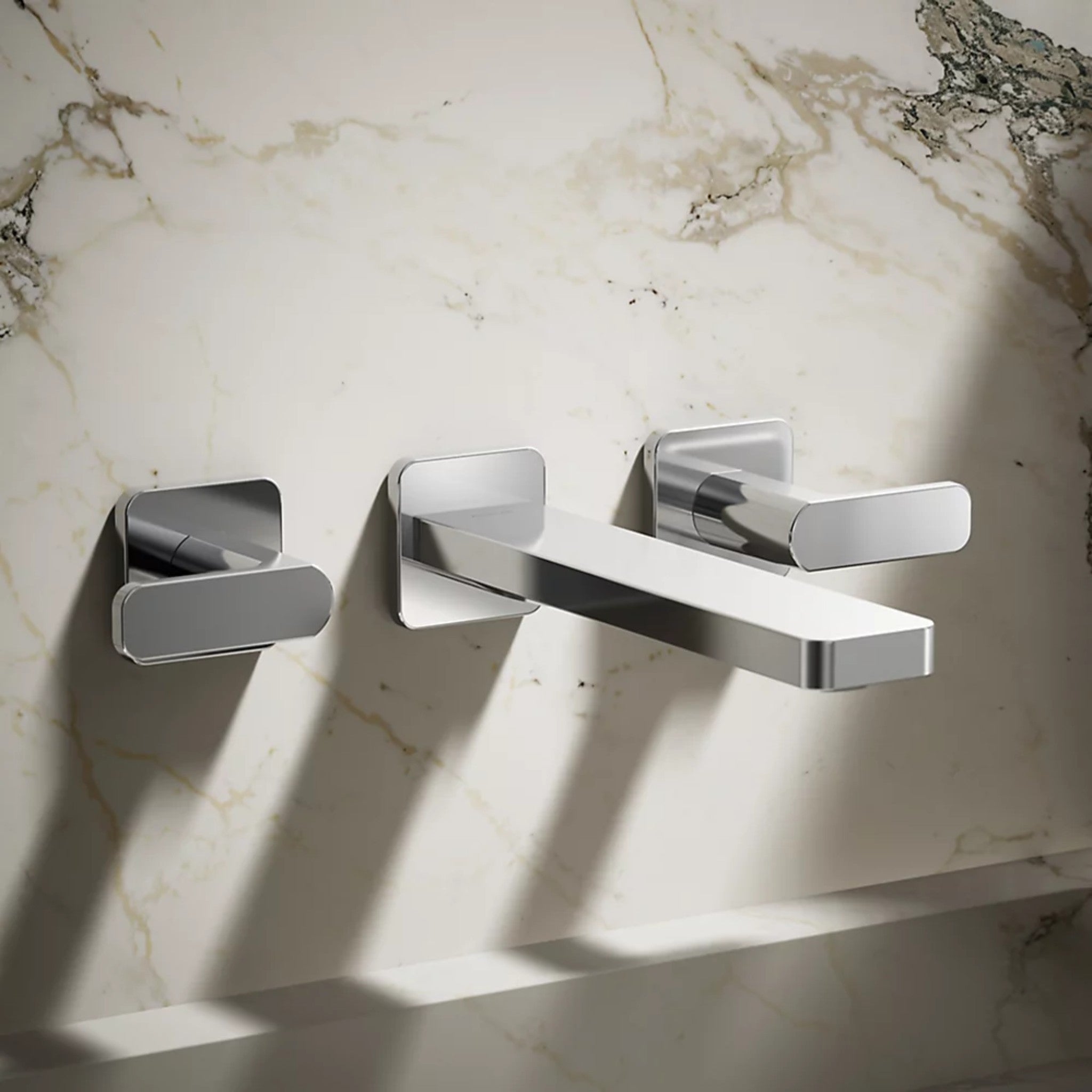 PARALLEL WALL-MOUNT BATHROOM SINK FAUCET TRIM - robinsonco.ca
