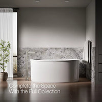 RIFF FLOOR MOUNT BATH FILLER TRIM WITH HANDSHOWER - robinsonco.ca
