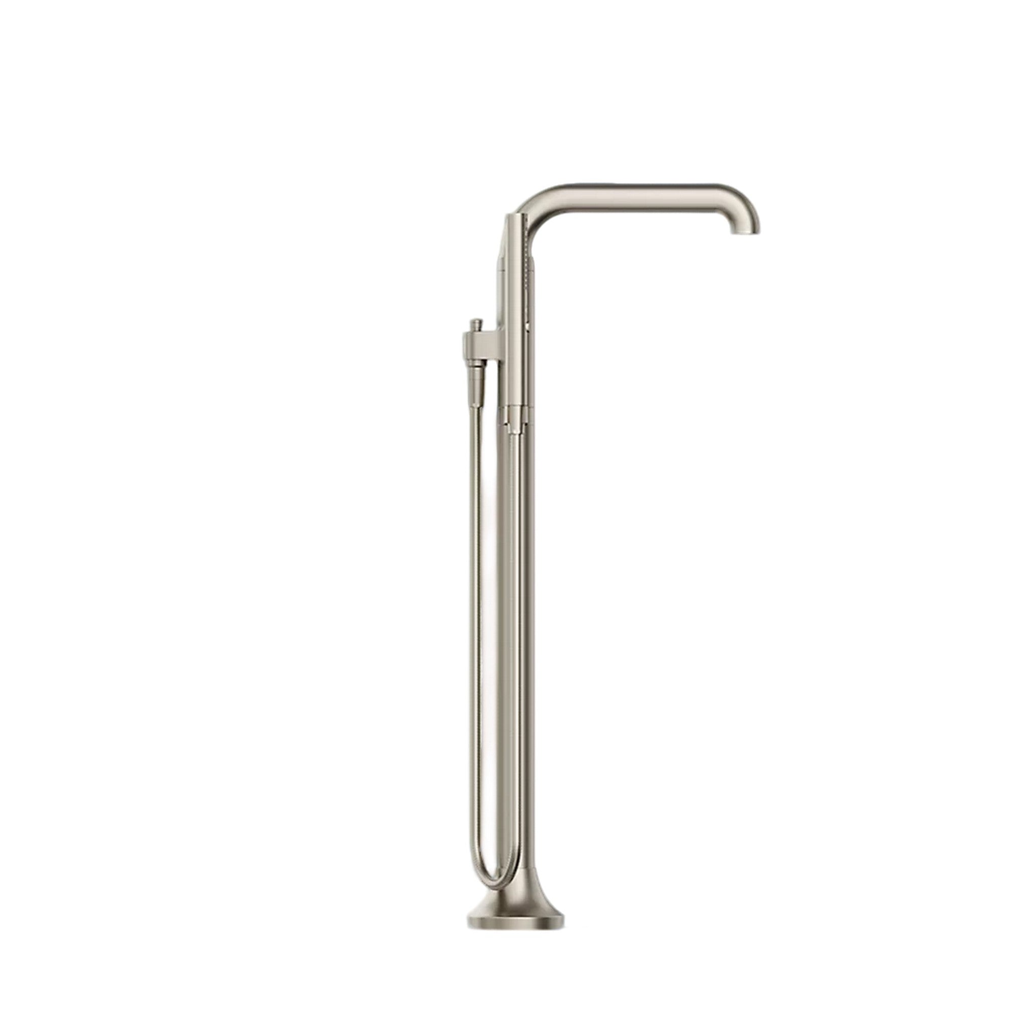 TONE FLOOR MOUNT BATH FILLER TRIM WITH HANDSHOWER - robinsonco.ca