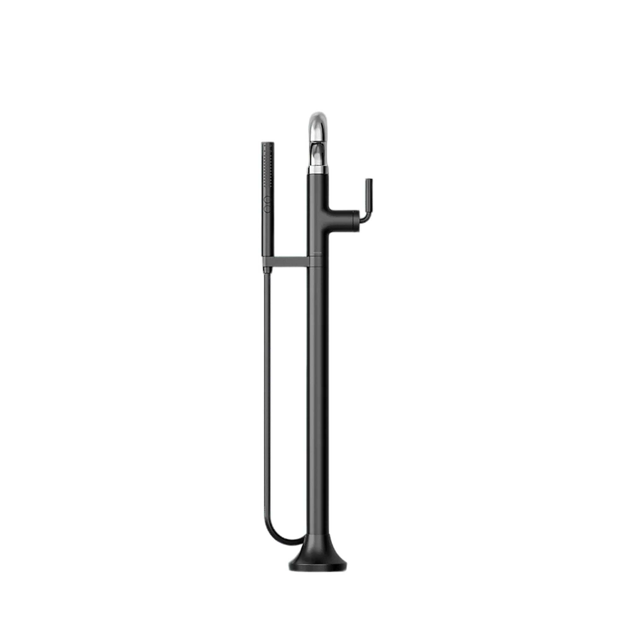TONE FLOOR MOUNT BATH FILLER TRIM WITH HANDSHOWER - robinsonco.ca