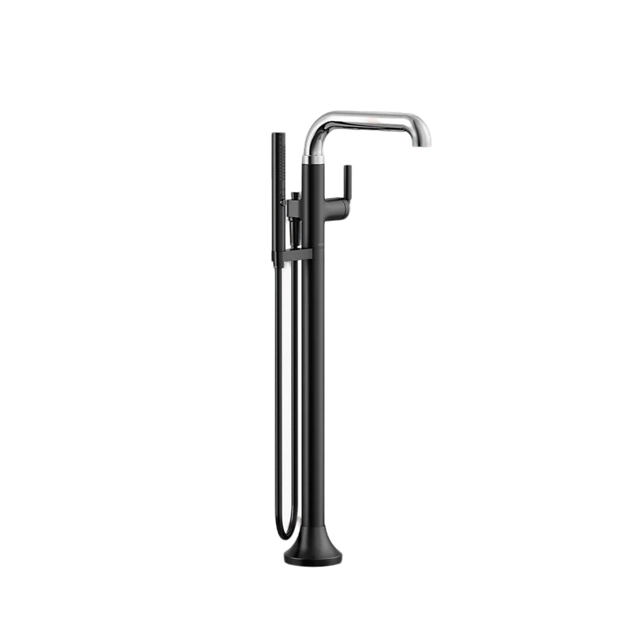 TONE FLOOR MOUNT BATH FILLER TRIM WITH HANDSHOWER - robinsonco.ca