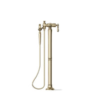 ARTIFACTS FLOOR MOUNT BATH FILLER TRIM WITH HANDSHOWER - robinsonco.ca