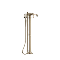 ARTIFACTS FLOOR MOUNT BATH FILLER TRIM WITH HANDSHOWER - robinsonco.ca