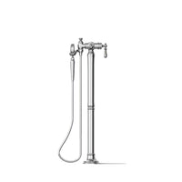 ARTIFACTS FLOOR MOUNT BATH FILLER TRIM WITH HANDSHOWER - robinsonco.ca
