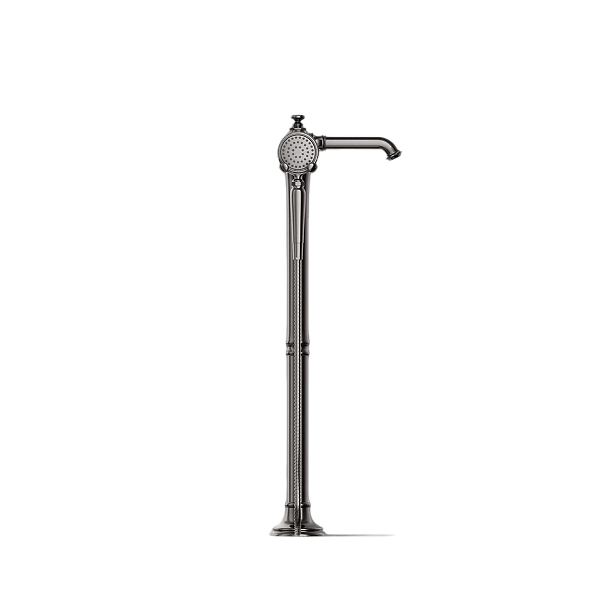 ARTIFACTS FLOOR MOUNT BATH FILLER TRIM WITH HANDSHOWER - robinsonco.ca