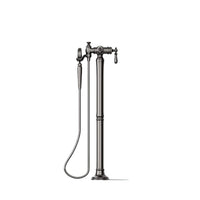 ARTIFACTS FLOOR MOUNT BATH FILLER TRIM WITH HANDSHOWER - robinsonco.ca