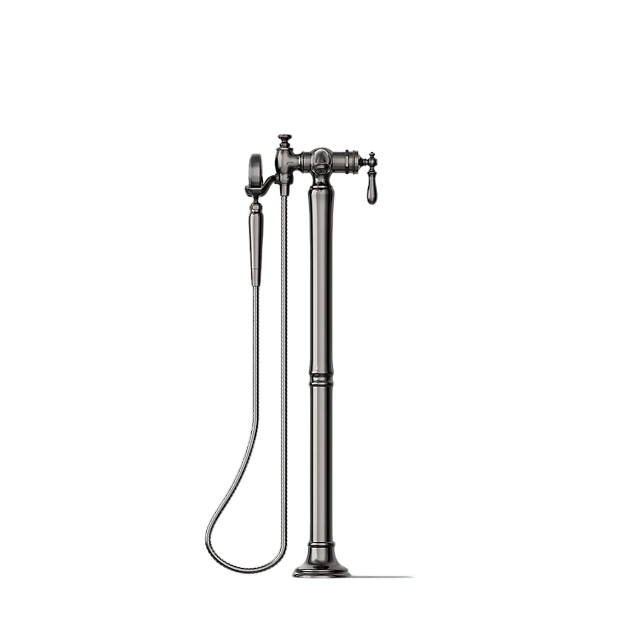 ARTIFACTS FLOOR MOUNT BATH FILLER TRIM WITH HANDSHOWER - robinsonco.ca