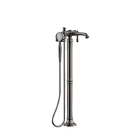 ARTIFACTS FLOOR MOUNT BATH FILLER TRIM WITH HANDSHOWER - robinsonco.ca