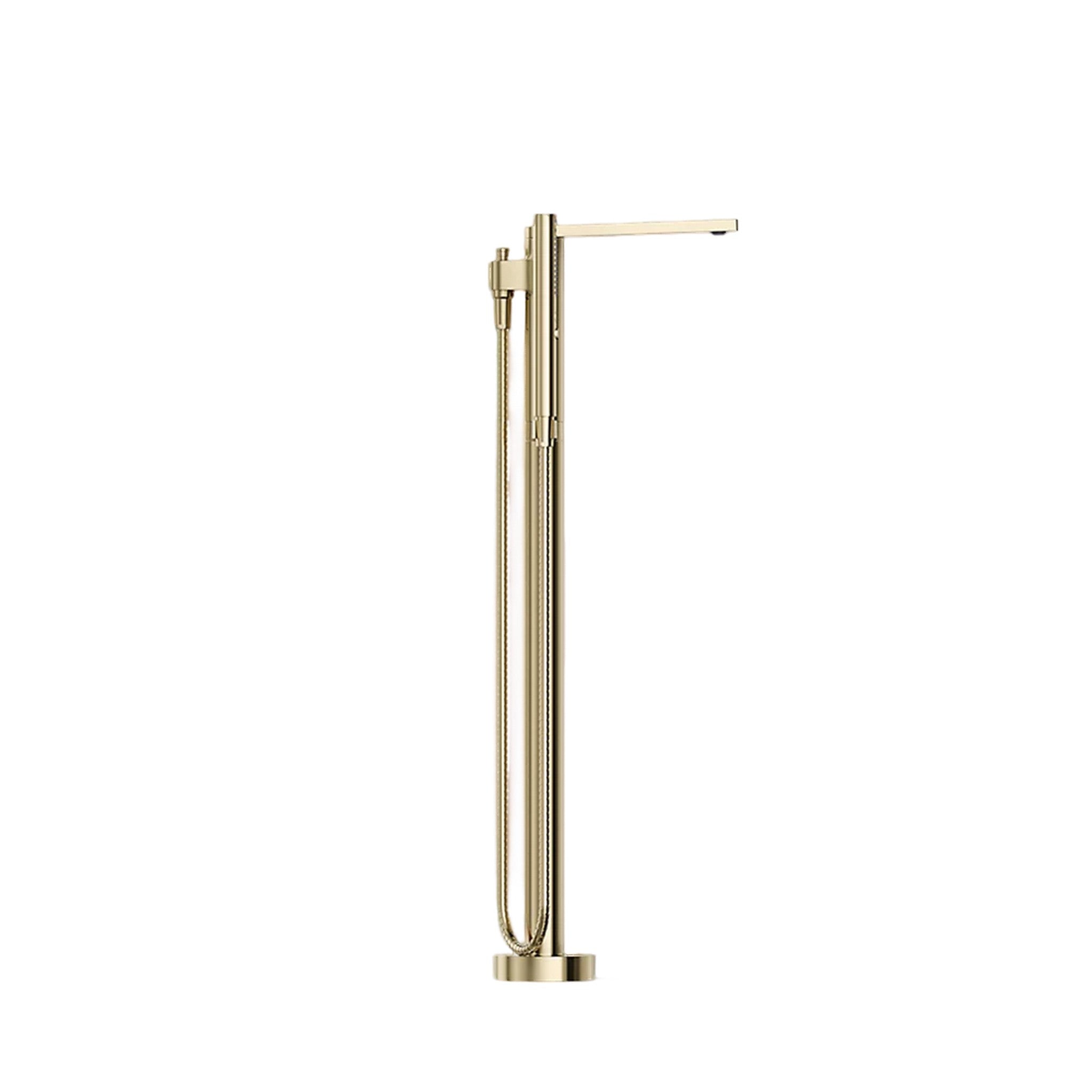COMPOSED FLOOR MOUNT BATH FILLER TRIM WITH HANDSHOWER - robinsonco.ca