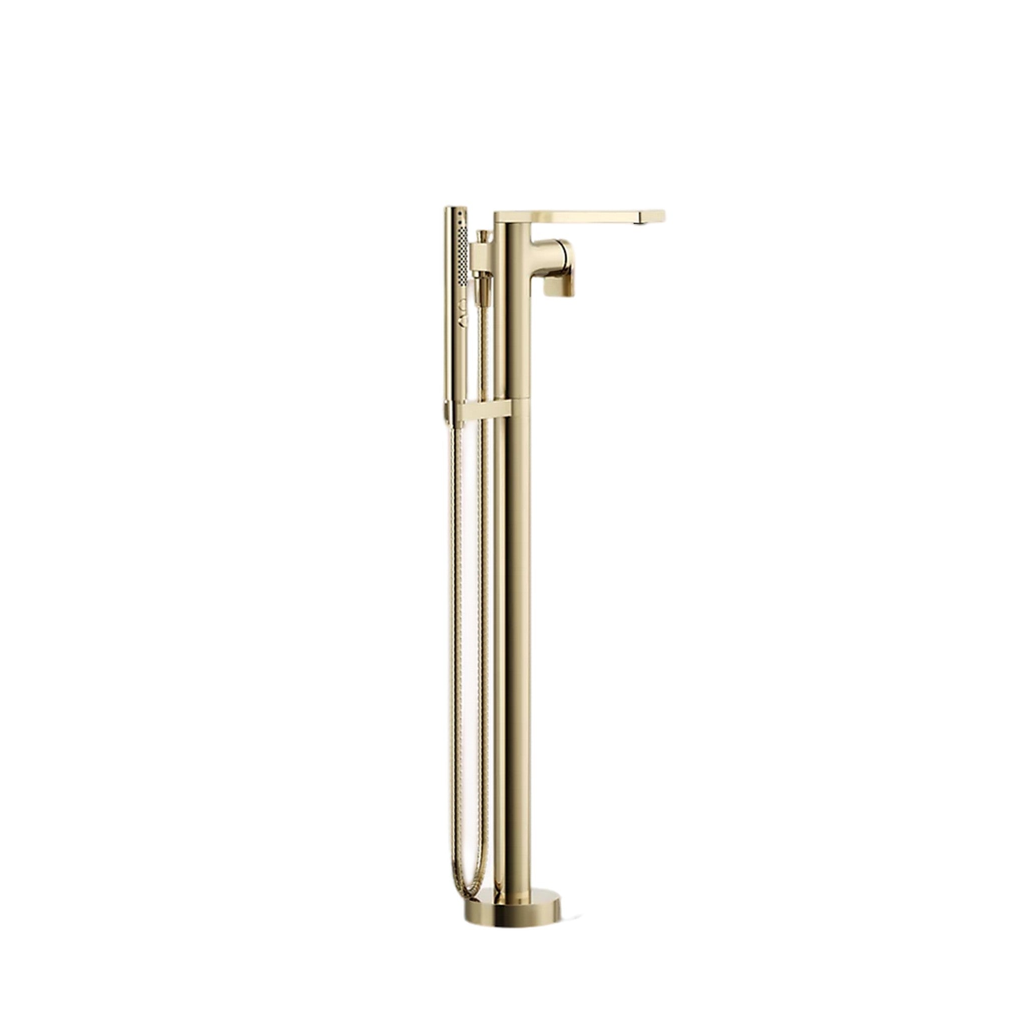 COMPOSED FLOOR MOUNT BATH FILLER TRIM WITH HANDSHOWER - robinsonco.ca