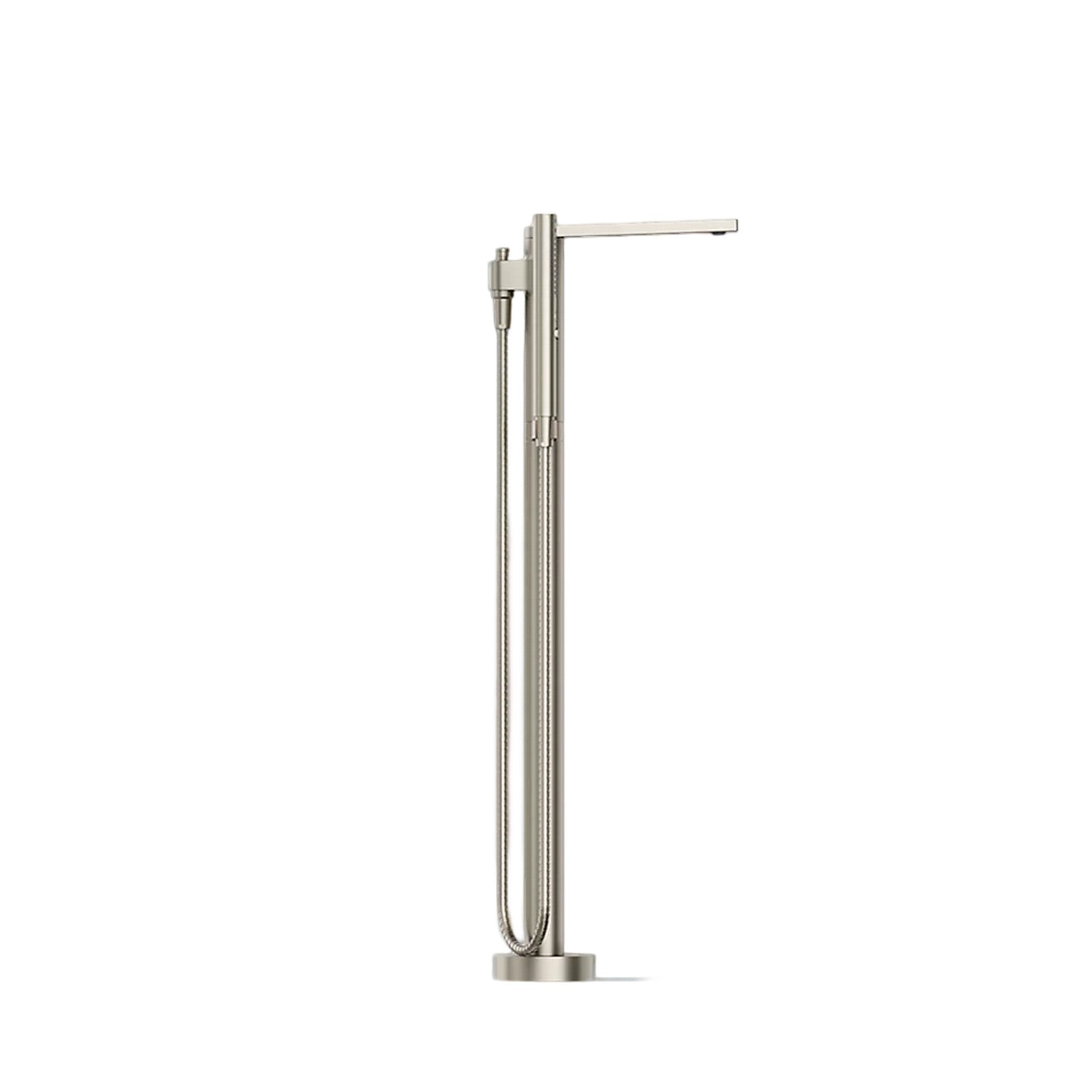 COMPOSED FLOOR MOUNT BATH FILLER TRIM WITH HANDSHOWER - robinsonco.ca