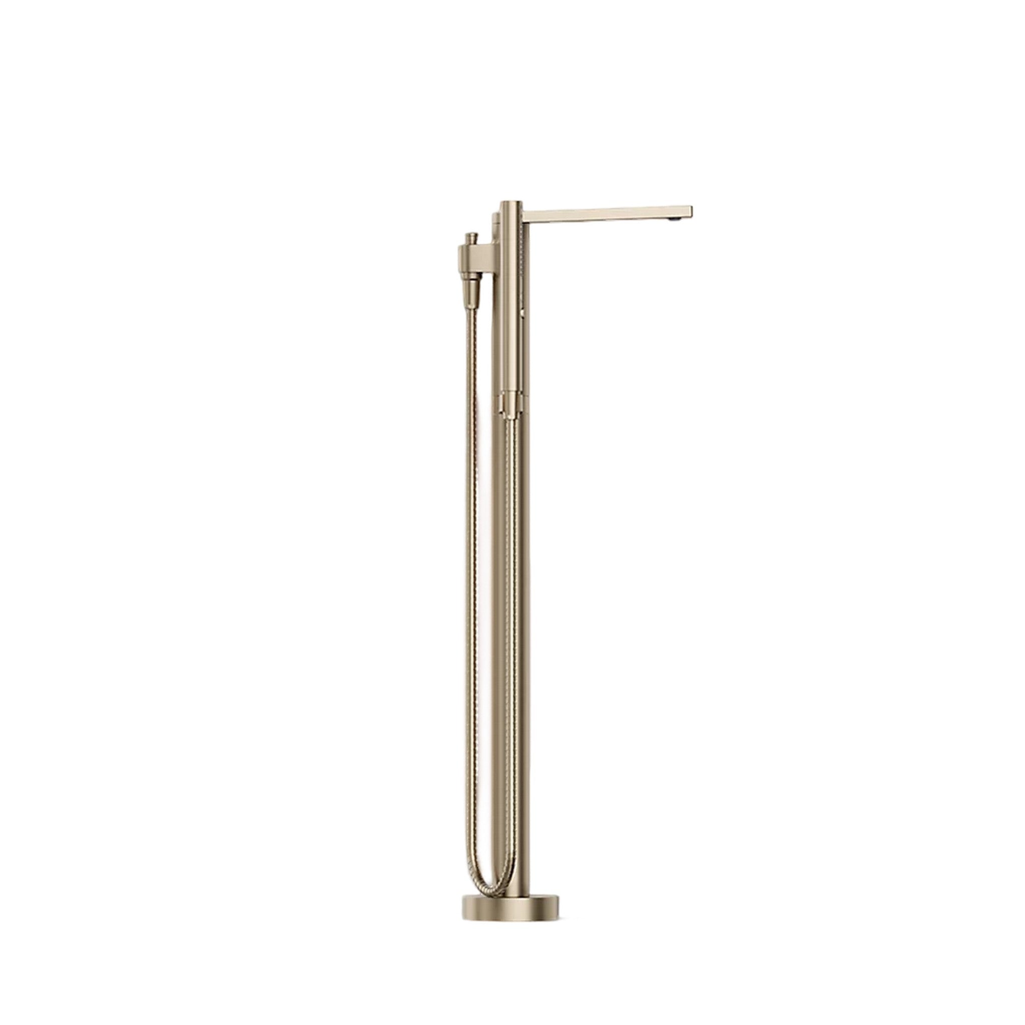 COMPOSED FLOOR MOUNT BATH FILLER TRIM WITH HANDSHOWER - robinsonco.ca
