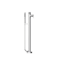 COMPOSED FLOOR MOUNT BATH FILLER TRIM WITH HANDSHOWER - robinsonco.ca
