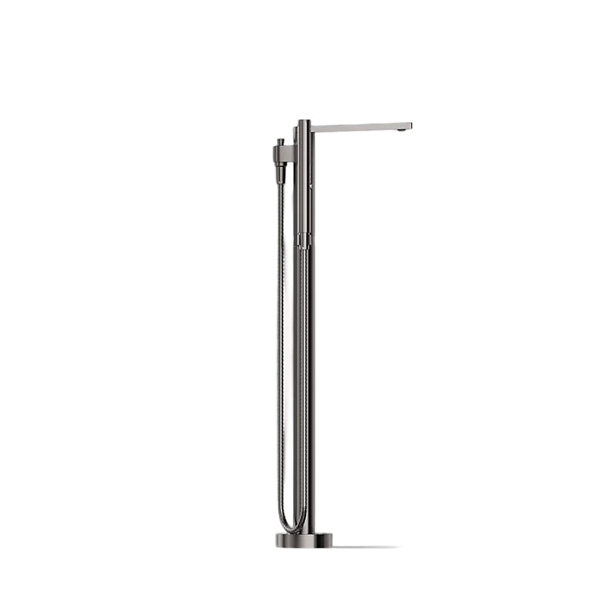 COMPOSED FLOOR MOUNT BATH FILLER TRIM WITH HANDSHOWER - robinsonco.ca