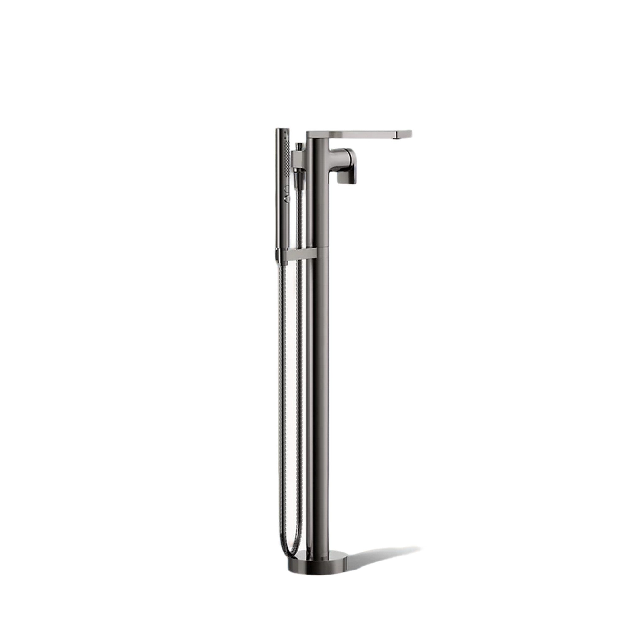 COMPOSED FLOOR MOUNT BATH FILLER TRIM WITH HANDSHOWER - robinsonco.ca