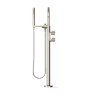COMPONENTS FLOOR MOUNT BATH FILLER TRIM WITH LEVER HANDLES AND HANDSHOWER - robinsonco.ca