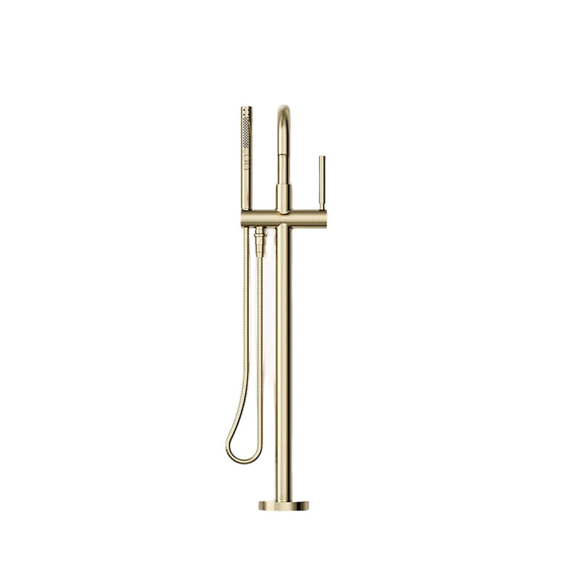 PURIST® FLOOR MOUNT BATH FILLER TRIM WITH HANDSHOWER - robinsonco.ca