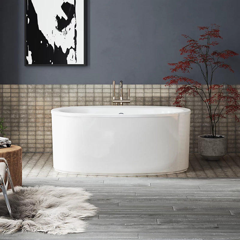 PURIST® FLOOR MOUNT BATH FILLER TRIM WITH HANDSHOWER - robinsonco.ca