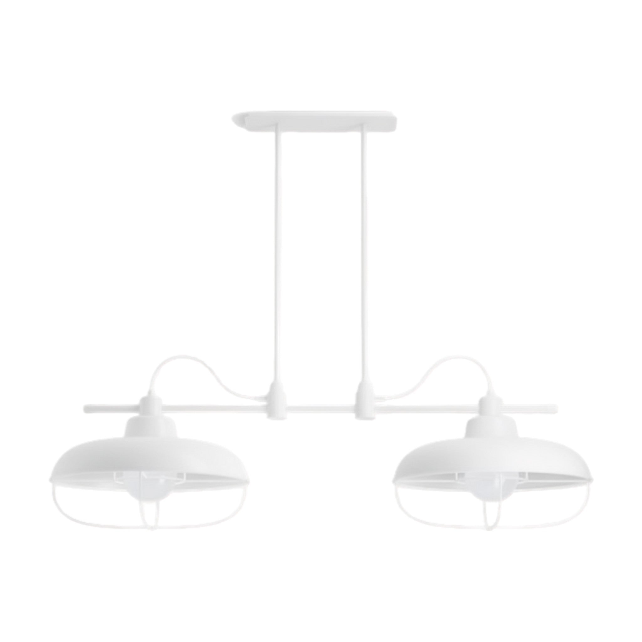 MODERN FARM 2-LIGHT LINEAR CHANDELIER XL - robinsonco.ca
