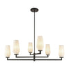 KRYSTA 35" 6 LIGHT CHANDELIER - robinsonco.ca