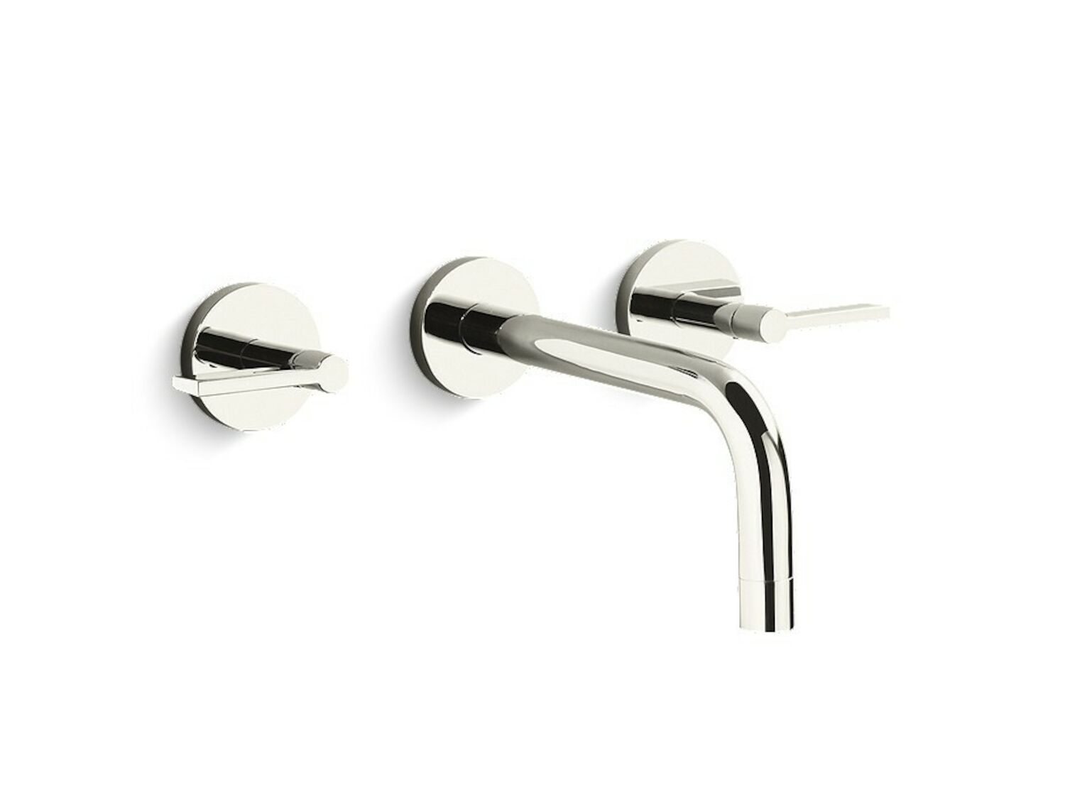 ONE WALL-MOUNT SINK FAUCET WITH LEVER HANDLES - robinsonco.ca