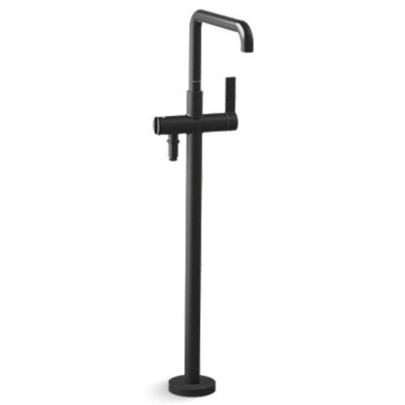 ONE FREESTANDING BATH FAUCET, LESS HANDSHOWER