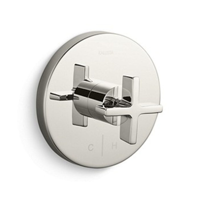 ONE THERMOSTATIC TRIM WITH CROSS HANDLE - robinsonco.ca